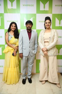 Sreemukhi Launches Whipride Taxi Services In HYD
